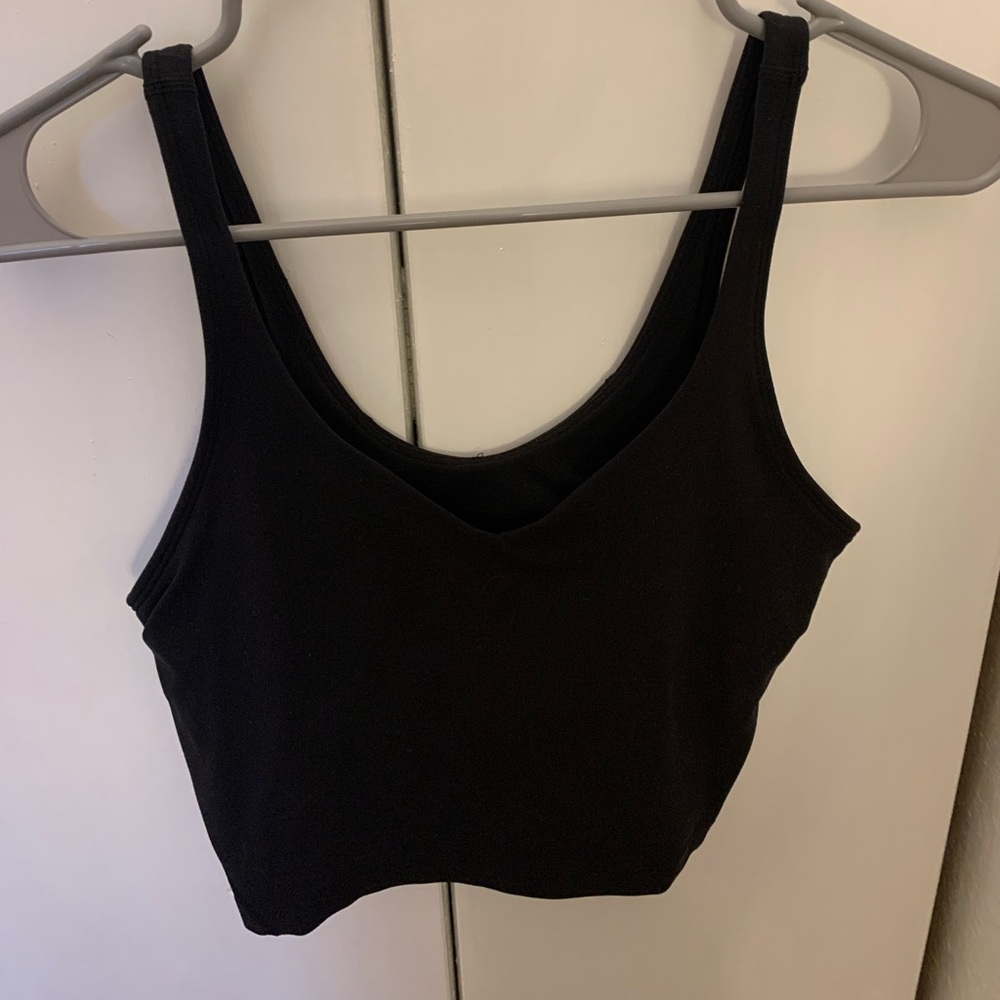 Black Lululemon Align Tank